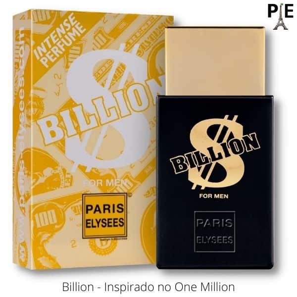 Billion Paris Elyses Perfume Masculino 100ml EDT