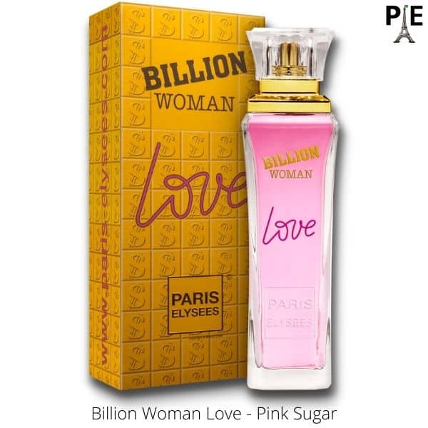 Billion Woman Love Paris Elysees Perfume Feminino 100ml EDT