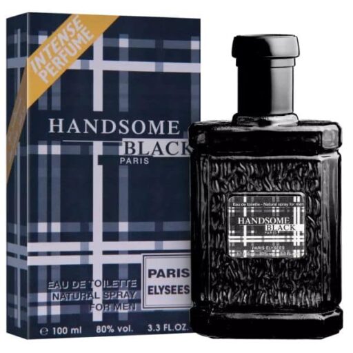Handsome Black Paris Elysees 100 ml Perfume Masculino (1)