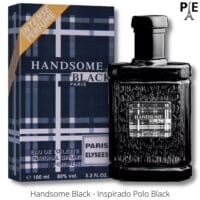 Handsome Black Paris Elysees Perfume Masculino 100ml