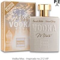 Vodka Miss Paris Elysees Perfume Feminino 100ml EDT