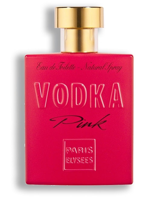 Vodka Pink da Paris Elysees, contratipo do Flowerbomb