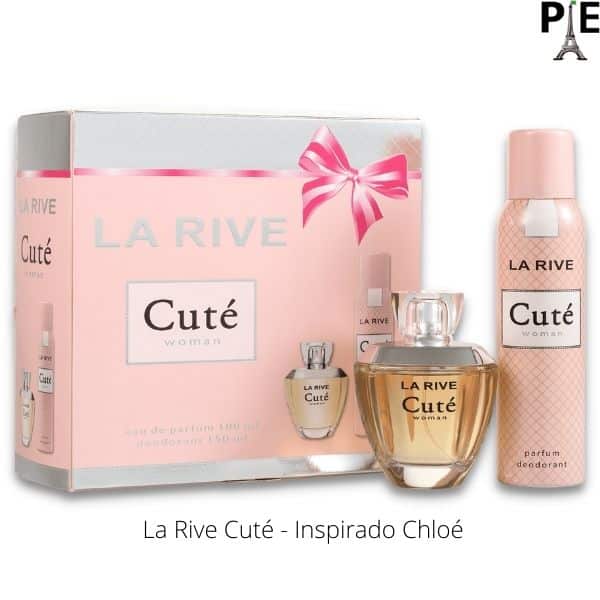 Kit Conjunto Cuté La Rive Perfume Feminino 100ml e Desodorante 150ml