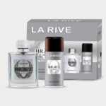Kit Brave La Rive, Contem 1 perfume toilette de 100 ml + 1 Desodorante de 150 ml. contratipo do Invictus