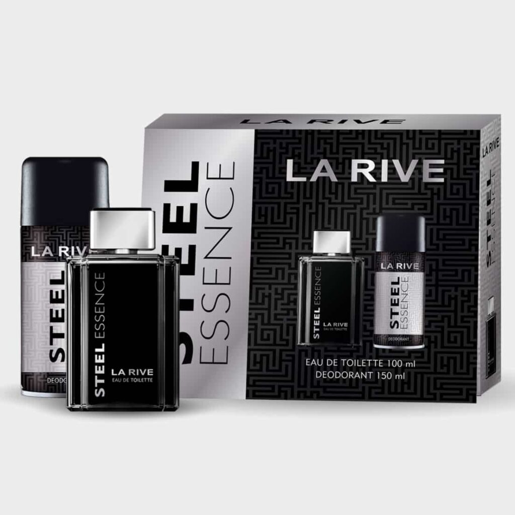 Kit Steel Essence EDT 100 Ml + Desodorante 150 Ml Perfume Paris