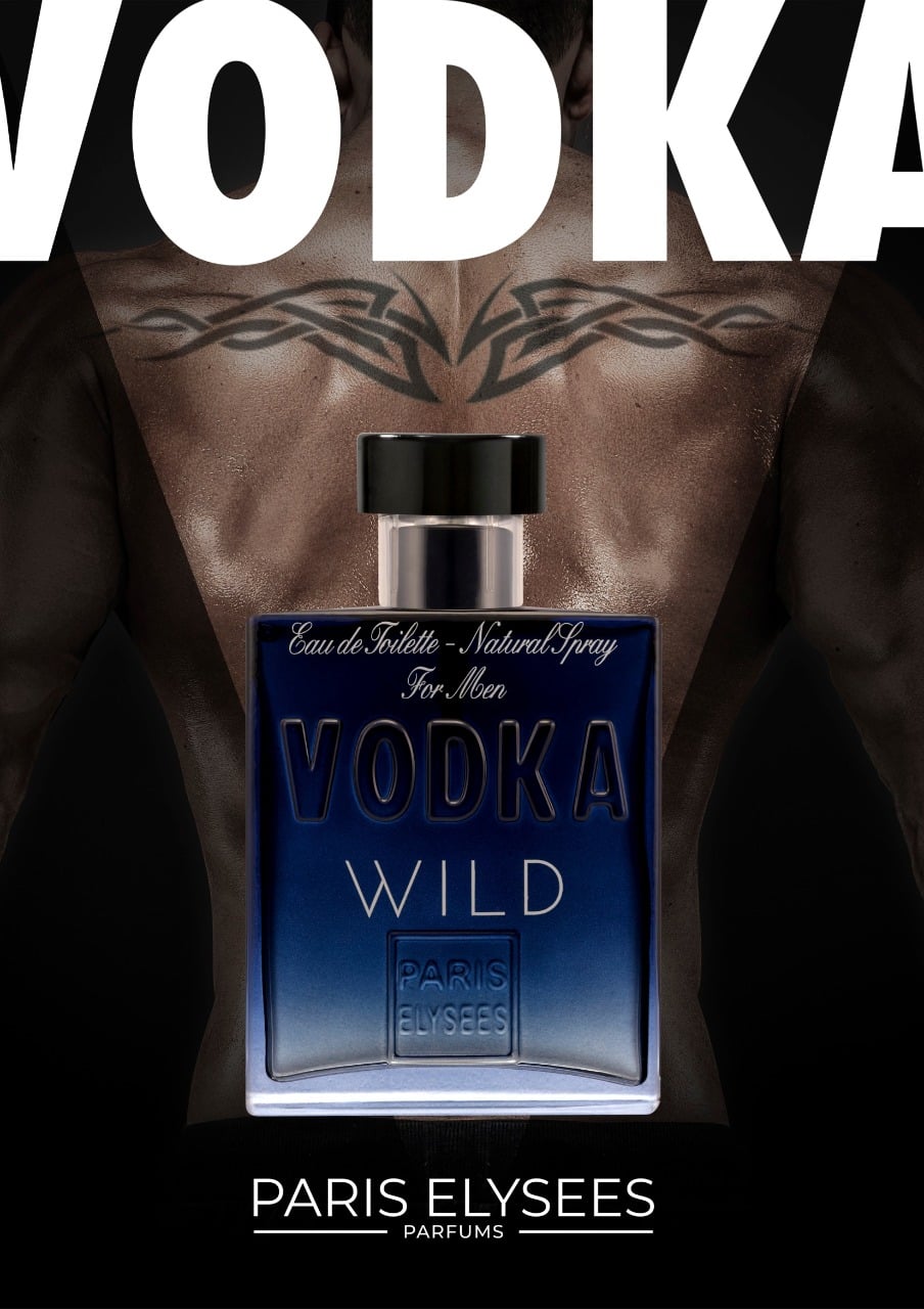 Vodka Wild Paris Elysees Frasco