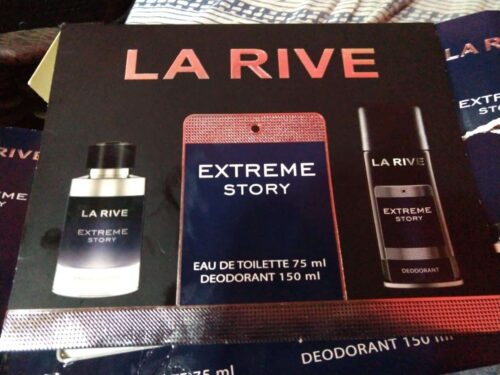 Kit Extreme Story La Rive Masculino EDT 75ml + Desodorante de 150ml photo review