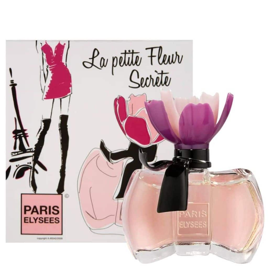 Kit La Petite Fleur Secrète Paris Elysees Perfume Feminino 100ml caixa