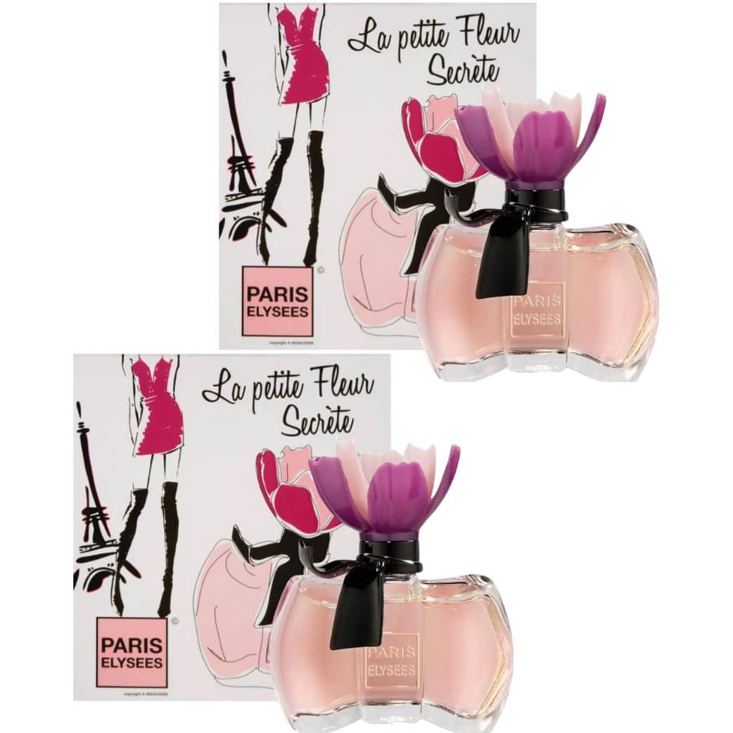 Kit La Petite Fleur Secrète Paris Elysees Perfume Feminino 2 unidades 100ml