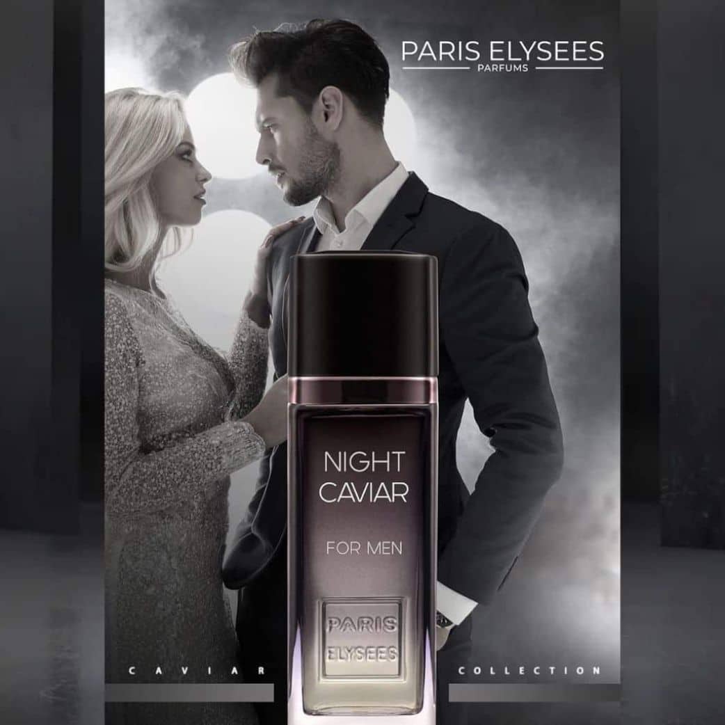 Kit Night Caviar Paris Elysees 02 unidades 100ml Perfume Masculino
