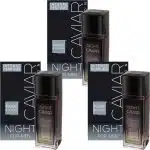 Kit Night Caviar Paris Elysees 03 unidades Perfume Masculino 100ml