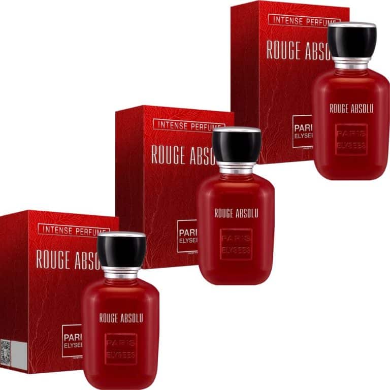 Kit Rouge Absolu Paris Elysees Perfume Feminino 3 unidades 100ml