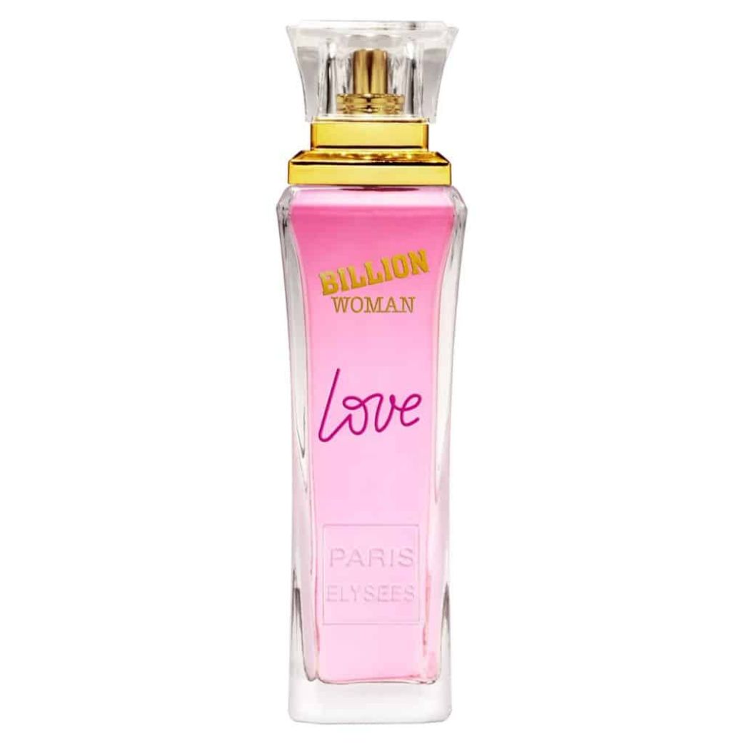 Frasco Kit Billion Woman Love Paris Elysees Perfume Feminino 10 unidades 100ml