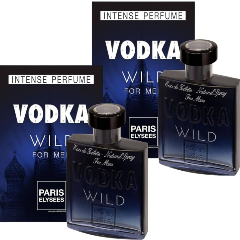 Kit Vodka Wild Paris Elisees Perfume Masculino 100ml 2 unidades
