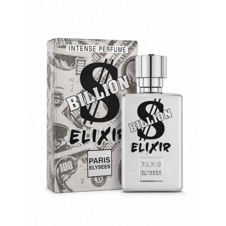 Frasco e Caixa Billion Elixir